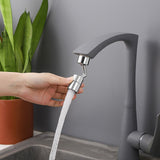 Universal 360 Degree Swivel Faucet Extender All Copper Anti Splash Faucet Aerator for Kitchen