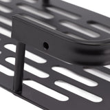 Shower Caddy Single Tier Durable Aluminium Rustproof Sticker Installation Shower Shelf for Bathroom Bedroom Kitchen Black - Extra Image