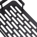 Shower Storage Rack 3 Layers Punch Free Rectangle Aluminum Shower Shelf Basket for Home Bathroom Black - Extra Image