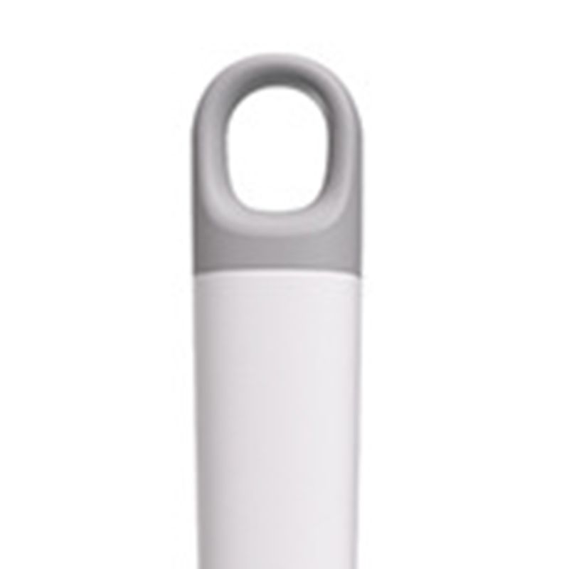 Toilet Brush Dual Color Double Sided Plastic with Detachable Handle Cat Claw Shaped Toilet Cleaning Tool for Home White
