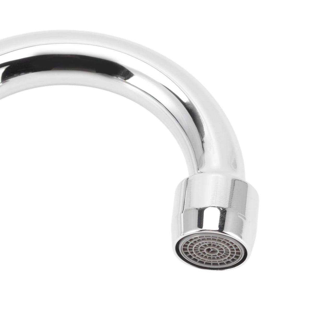 Foot Pedal Faucet Stainless Steel G1/2 Thread Wall Mounted Knee Valve Basin Tap for Hospital Railway Station Factory