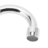 Foot Pedal Faucet Stainless Steel G1/2 Thread Wall Mounted Knee Valve Basin Tap for Hospital Railway Station Factory - Extra Image