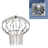 Outdoor Roof Drain Stainless Steel Anti Blocking Round Line Cap Floor Drain Gutter Cleaning Floor Net for Balcony Terrace 75