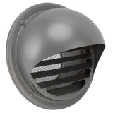 Stainless Steel Round Air Vent Louvered Cover Waterproof Windproof External Wall Vent Outlet for Ventilation System