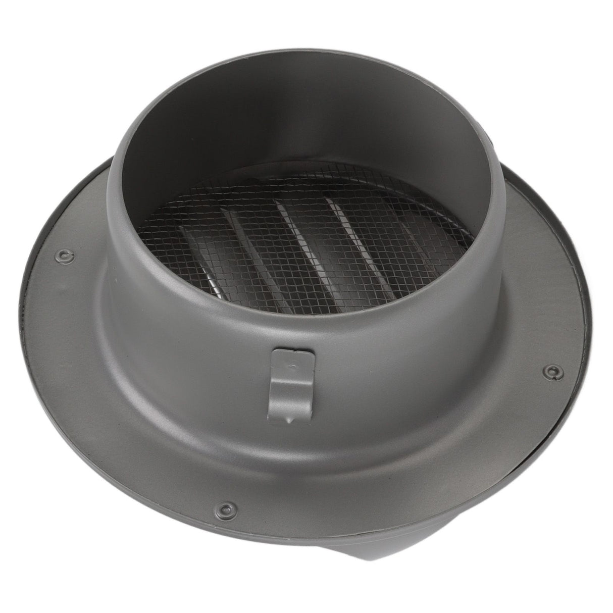 Stainless Steel Round Air Vent Louvered Cover Waterproof Windproof External Wall Vent Outlet for Ventilation System