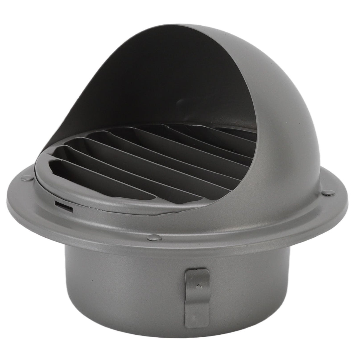 Stainless Steel Round Air Vent Louvered Cover Waterproof Windproof External Wall Vent Outlet for Ventilation System
