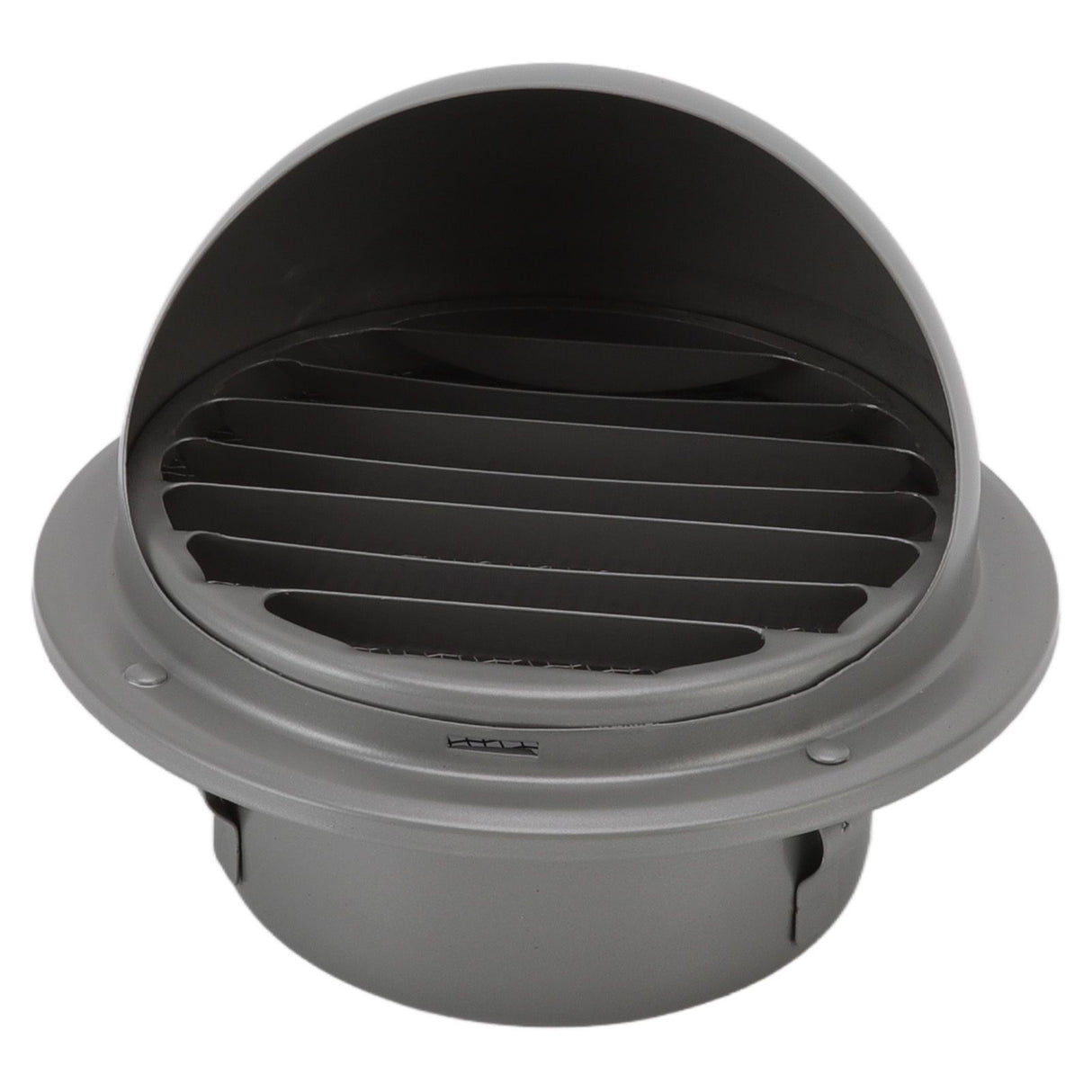 Stainless Steel Round Air Vent Louvered Cover Waterproof Windproof External Wall Vent Outlet for Ventilation System