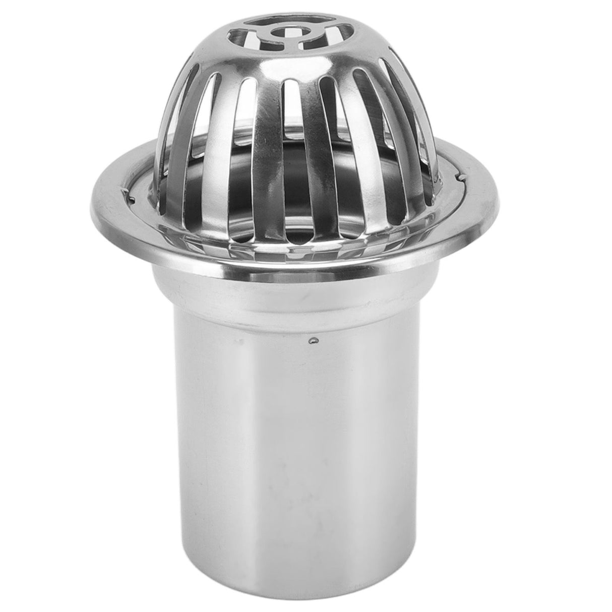 Roof Floor Drain Stainless Steel Non Blocking Balcony Outdoor Rain Bucket Drainage Parts Round 4in