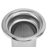 Roof Floor Drain Stainless Steel Non Blocking Balcony Outdoor Rain Bucket Drainage Parts Round 4in