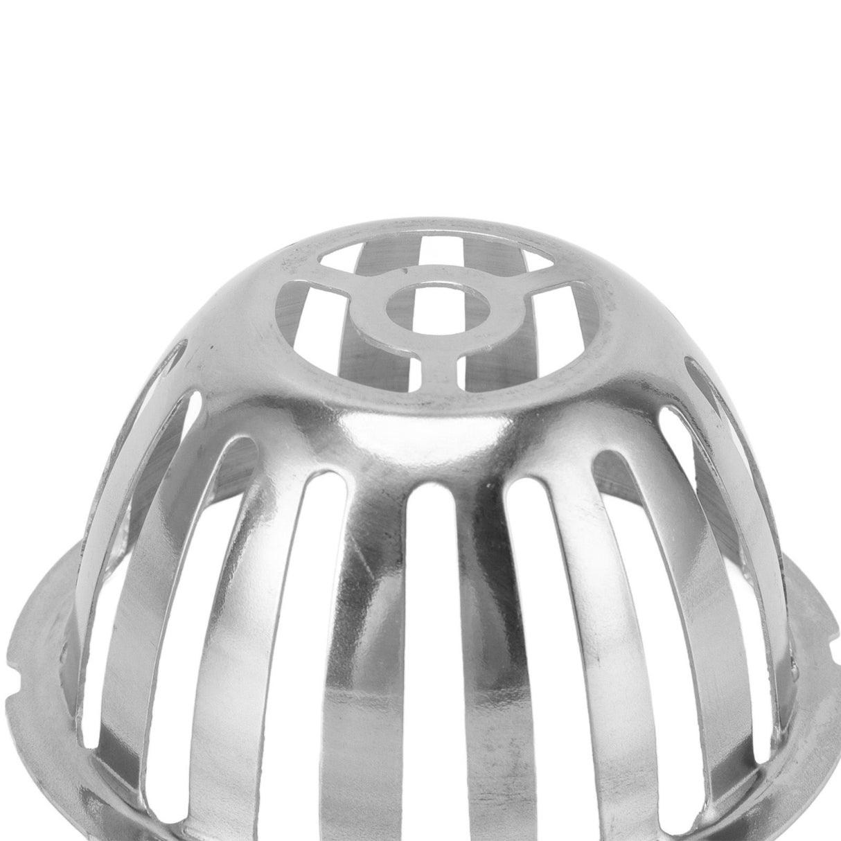 Roof Floor Drain Stainless Steel Non Blocking Balcony Outdoor Rain Bucket Drainage Parts Round 4in