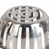 Roof Floor Drain Stainless Steel Non Blocking Balcony Outdoor Rain Bucket Drainage Parts Round 5in - Extra Image