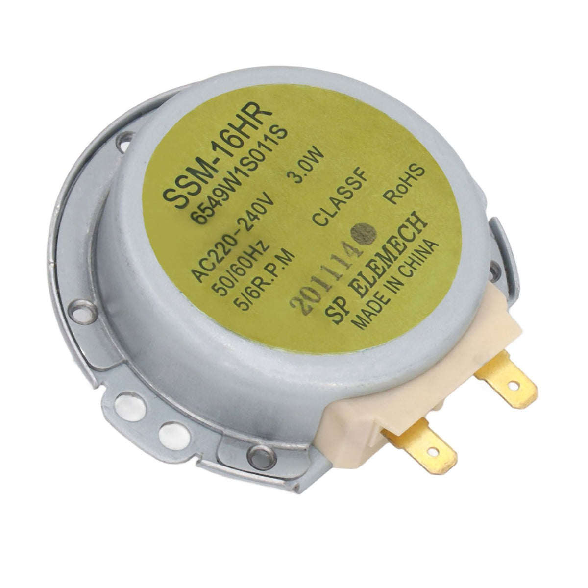 SSM 16HR 6549W1S011S Turntable Motor Synchronous Synchron Motor AC220‑240V for LG Oven Microwave