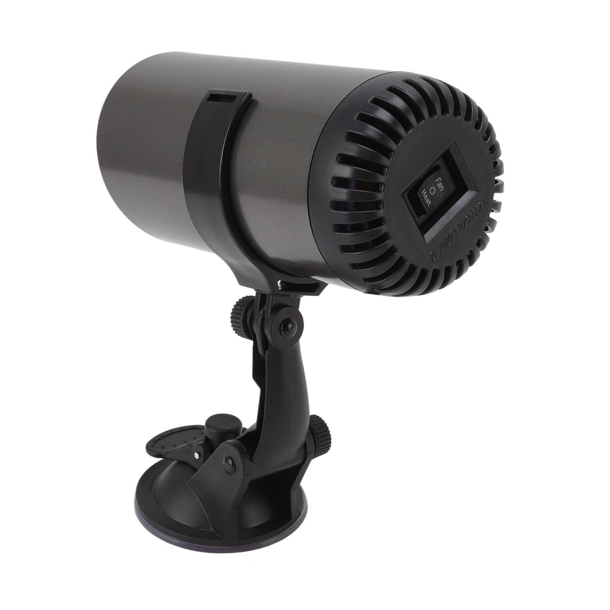 Car Heater Front Windshield Defogging Heater Defroster Car Air Purifying Heater 12V with Suction Cup Bracket