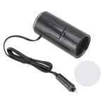 Black Portable Car Heater Quick Heating Automatic Overheat Protection Car Windshield Defroster 150W 24V