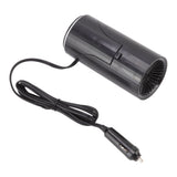 Black Portable Car Heater Quick Heating Automatic Overheat Protection Car Windshield Defroster 150W 24V