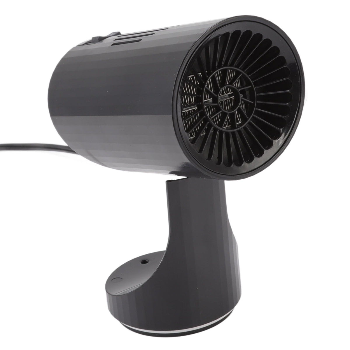 Black Portable Car Heater Quick Heating Automatic Overheat Protection Car Windshield Defroster 150W 24V