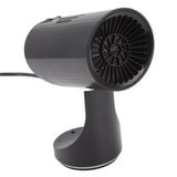 Black Portable Car Heater Quick Heating Automatic Overheat Protection Car Windshield Defroster 150W 24V
