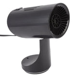 Black Portable Car Heater Quick Heating Automatic Overheat Protection Car Windshield Defroster 150W 24V - Low Angle