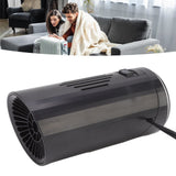 Black Portable Car Heater Quick Heating Automatic Overheat Protection Car Windshield Defroster 150W 24V