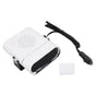 Car Heater Portable Fast Heating 360 Degree Rotation Car Heater Windscreen Defroster Defogger 12V White