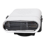 Car Heater Portable Fast Heating 360 Degree Rotation Car Heater Windscreen Defroster Defogger 12V White