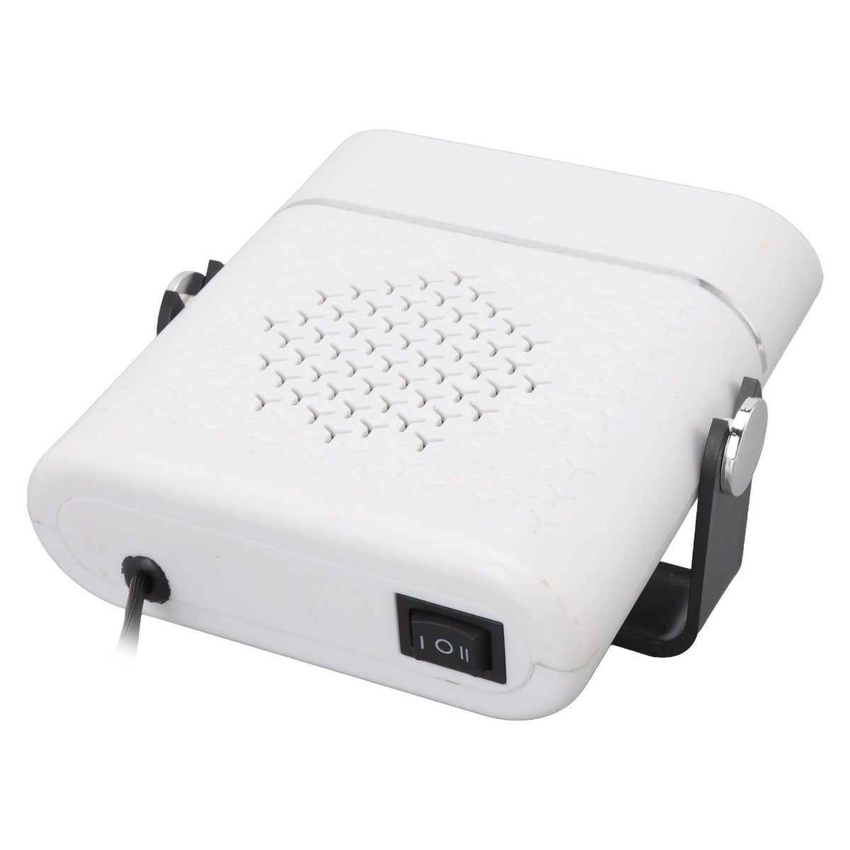 Car Heater Portable Fast Heating 360 Degree Rotation Car Heater Windscreen Defroster Defogger 12V White