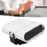 Car Heater Portable Fast Heating 360 Degree Rotation Car Heater Windscreen Defroster Defogger 12V White - Extra Image