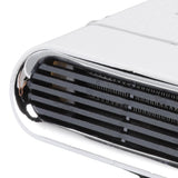Car Heater Portable Fast Heating 360 Degree Rotation Car Heater Windscreen Defroster Defogger 12V White