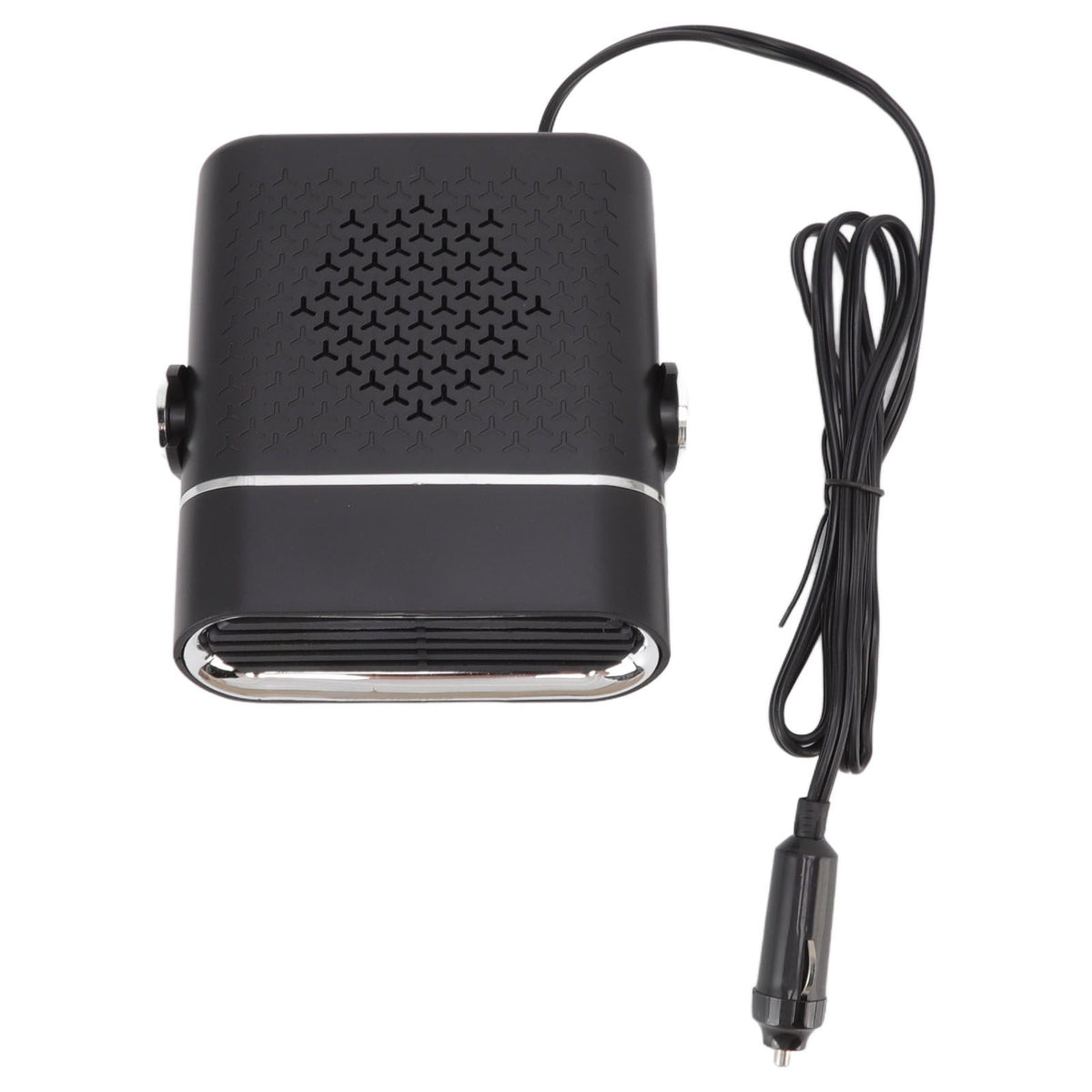 Car Heater Portable Fast Heating 360 Degree Rotation Car Heater Windscreen Defroster Defogger 12V Black