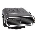 Car Heater Portable Fast Heating 360 Degree Rotation Car Heater Windscreen Defroster Defogger 12V Black