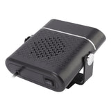 Car Heater Portable Fast Heating 360 Degree Rotation Car Heater Windscreen Defroster Defogger 12V Black - Low Angle