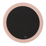 USB Coffee Mug Warmer Electric Gravity Switch 55 Celsius Degree Milk Heating Plate for Office Pink