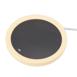 USB Coffee Mug Warmer Electric Gravity Switch 55 Celsius Degree Milk Heating Plate for Office Yellow