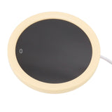 USB Coffee Mug Warmer Electric Gravity Switch 55 Celsius Degree Milk Heating Plate for Office Yellow