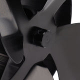 Heat Powered Stove Fan Aluminum Alloy 4 Blades Strong Wind Fireplace Fan for Home - Extra Image