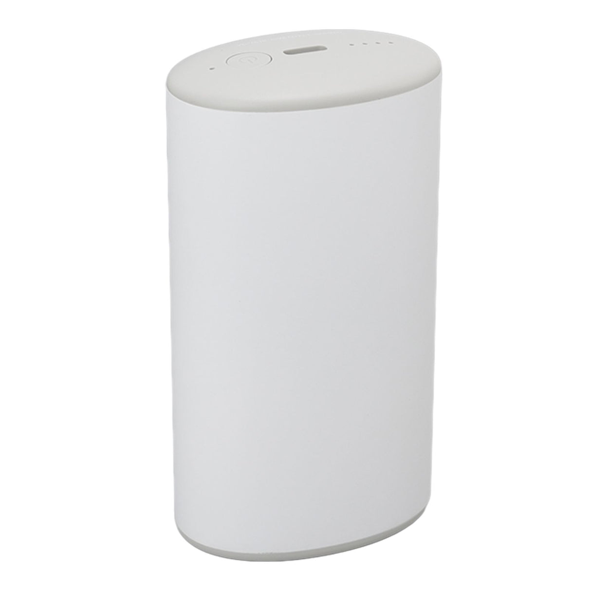 6000mAh Mini Hand Warmer Two Gears Double Protection USB Charging Pocket Heater for Winter Outdoor White