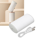 6000mAh Mini Hand Warmer Two Gears Double Protection USB Charging Pocket Heater for Winter Outdoor White - Extra Image