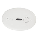 6000mAh Mini Hand Warmer Two Gears Double Protection USB Charging Pocket Heater for Winter Outdoor White