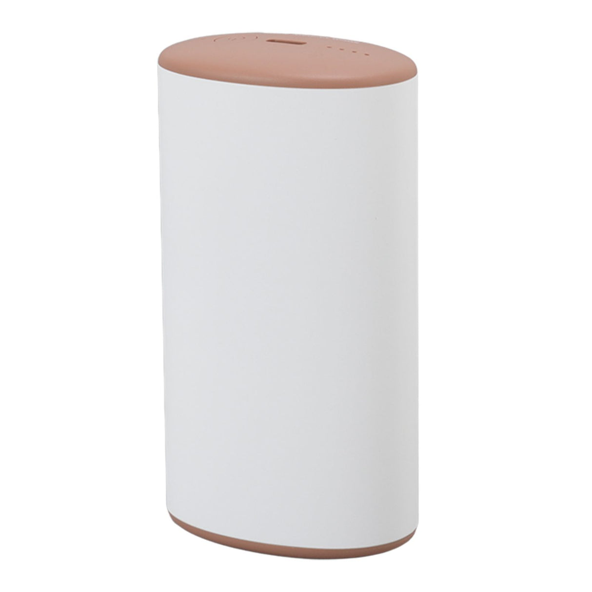 6000mAh Mini Hand Warmer Two Gears Double Protection USB Charging Pocket Heater for Winter Outdoor Brown