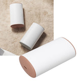 6000mAh Mini Hand Warmer Two Gears Double Protection USB Charging Pocket Heater for Winter Outdoor Brown