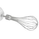 Cordless Electric Hand Mixer USB Rechargable Handheld Eggbeater Electric Milk Frother with 2 Stir Sticks for Home White