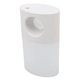 Mini Humidifier Quiet USB Rechargeable Fine Mist Portable Desktop Humidifier with Night Light for Home Office 350ml White - 45-Degree Angle