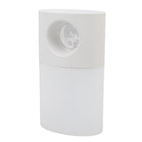Mini Humidifier Quiet USB Rechargeable Fine Mist Portable Desktop Humidifier with Night Light for Home Office 350ml White - Rear View