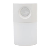 Mini Humidifier Quiet USB Rechargeable Fine Mist Portable Desktop Humidifier with Night Light for Home Office 350ml White - Low Angle