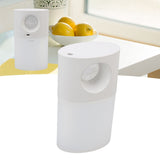 Mini Humidifier Quiet USB Rechargeable Fine Mist Portable Desktop Humidifier with Night Light for Home Office 350ml White
