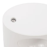 Mini Humidifier Quiet USB Rechargeable Fine Mist Portable Desktop Humidifier with Night Light for Home Office 350ml White
