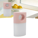 Mini Humidifier Quiet USB Rechargeable Fine Mist Portable Desktop Humidifier with Night Light for Home Office 350ml Pink - Extra Image