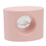 Mini Humidifier Quiet USB Rechargeable Fine Mist Portable Desktop Humidifier with Night Light for Home Office 350ml Pink - Extra Image