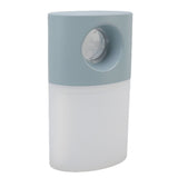 Mini Humidifier Quiet USB Rechargeable Fine Mist Portable Desktop Humidifier with Night Light for Home Office 350ml Blue