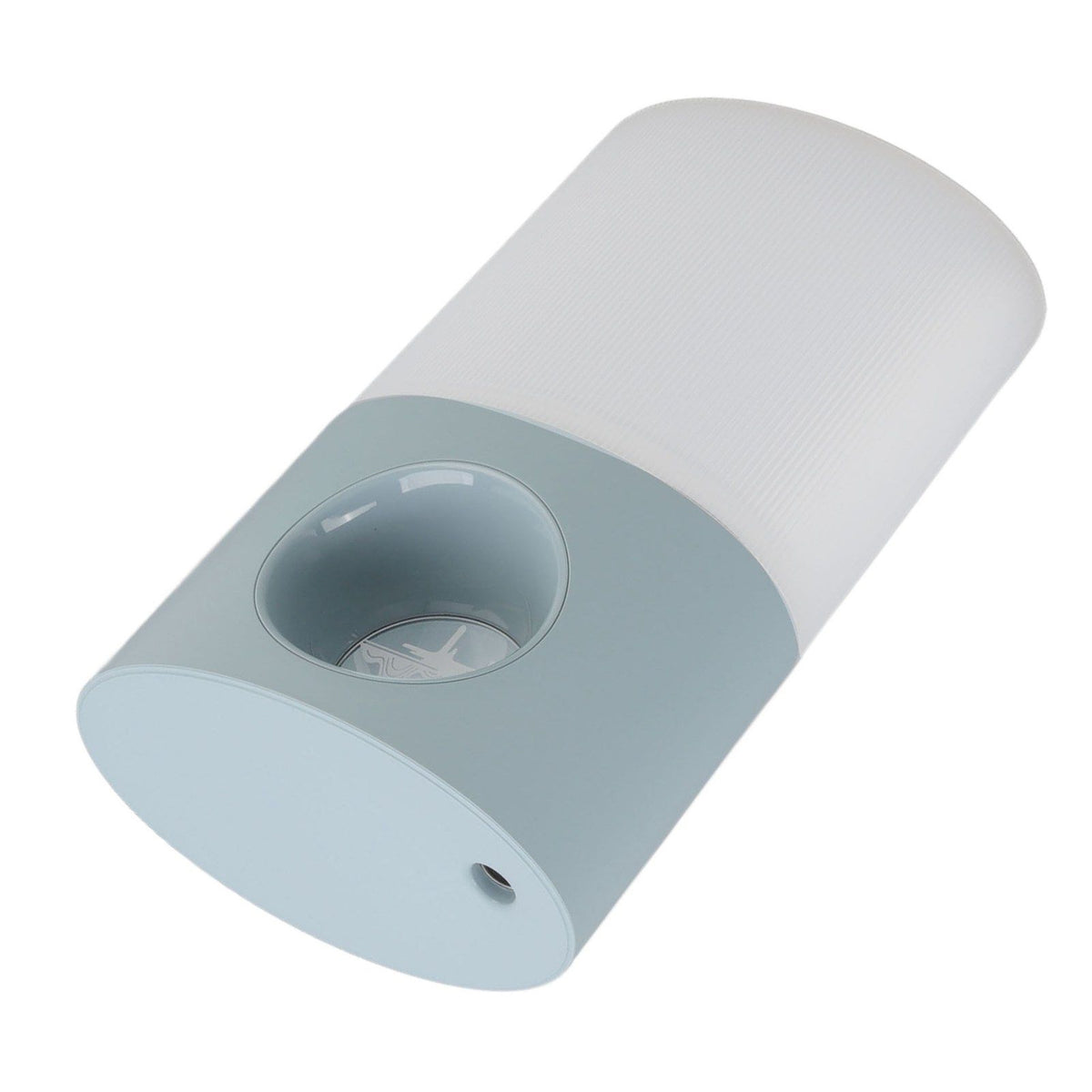 Mini Humidifier Quiet USB Rechargeable Fine Mist Portable Desktop Humidifier with Night Light for Home Office 350ml Blue